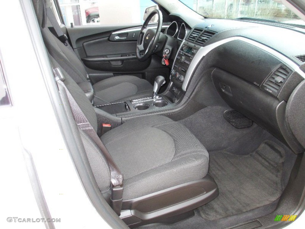 Ebony/Ebony Interior 2011 Chevrolet Traverse LT AWD Photo #77725110