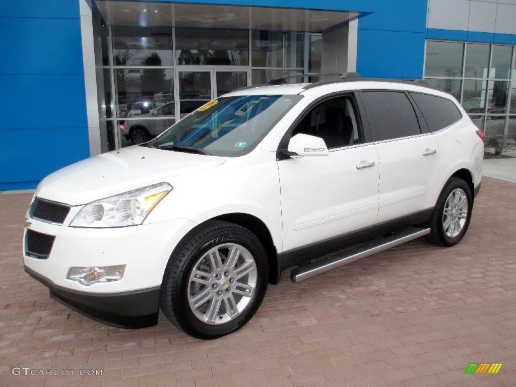 White 2011 Chevrolet Traverse LT AWD Exterior Photo #77725137