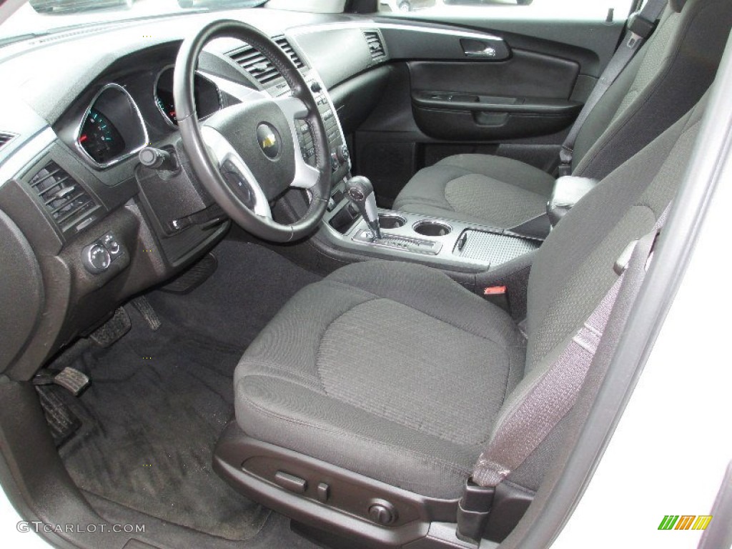 Ebony/Ebony Interior 2011 Chevrolet Traverse LT AWD Photo #77725200