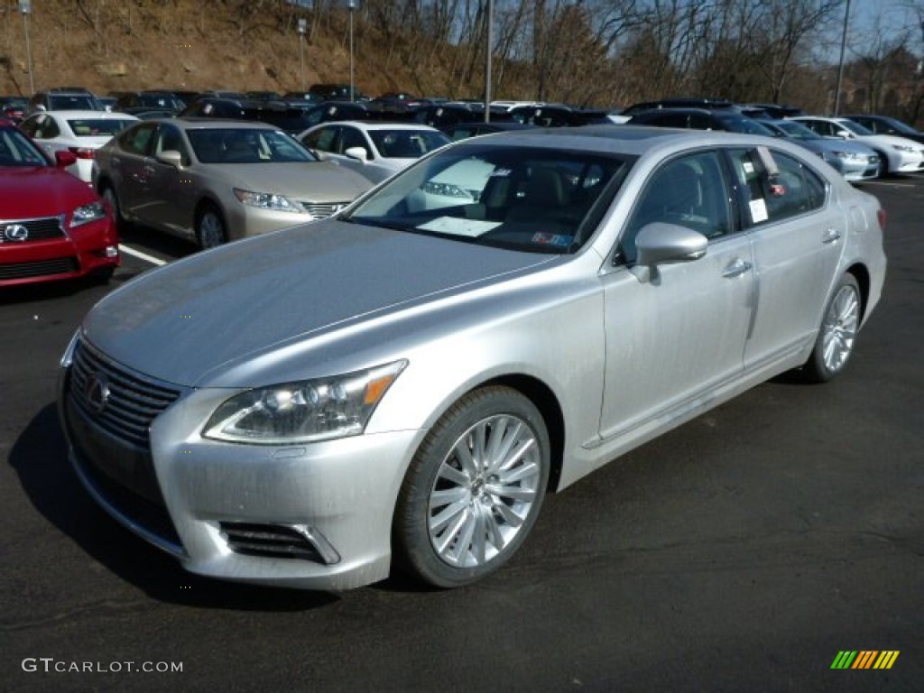 Liquid Platinum 2013 Lexus LS 460 L AWD Exterior Photo #77726394