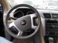 Cashmere/Dark Gray 2009 Chevrolet Traverse LT AWD Steering Wheel