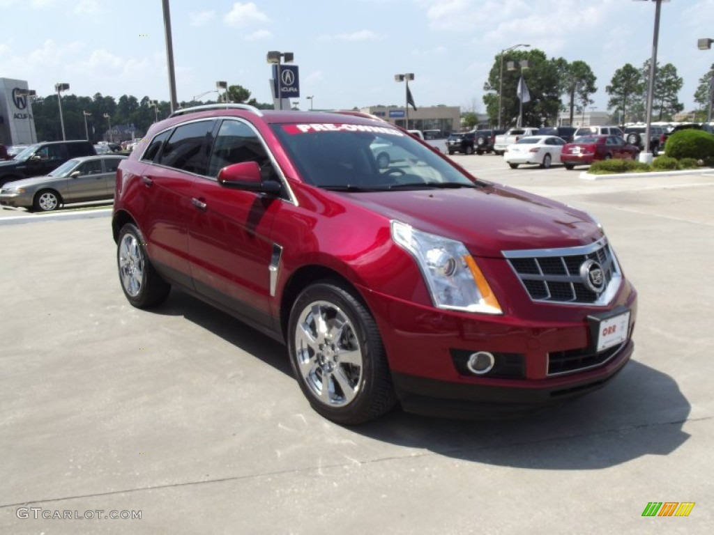 Crystal Red Tintcoat 2011 Cadillac SRX 4 V6 AWD Exterior Photo #77727417