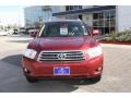 2009 Salsa Red Pearl Toyota Highlander Limited  photo #3