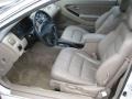1999 Honda Accord Tan Interior Interior Photo