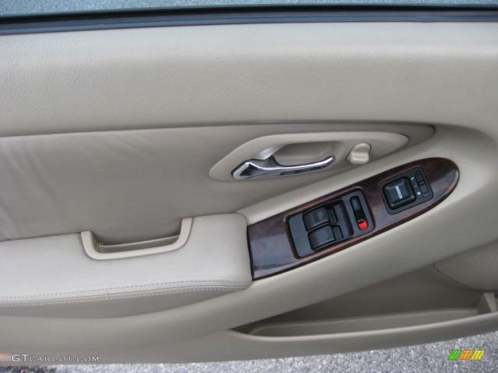 1999 Accord EX V6 Coupe - Taffeta White / Tan photo #13