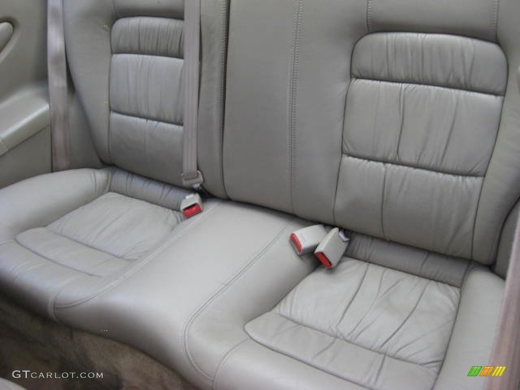 1999 Honda Accord EX V6 Coupe Rear Seat Photos