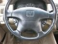 Tan 1999 Honda Accord EX V6 Coupe Steering Wheel