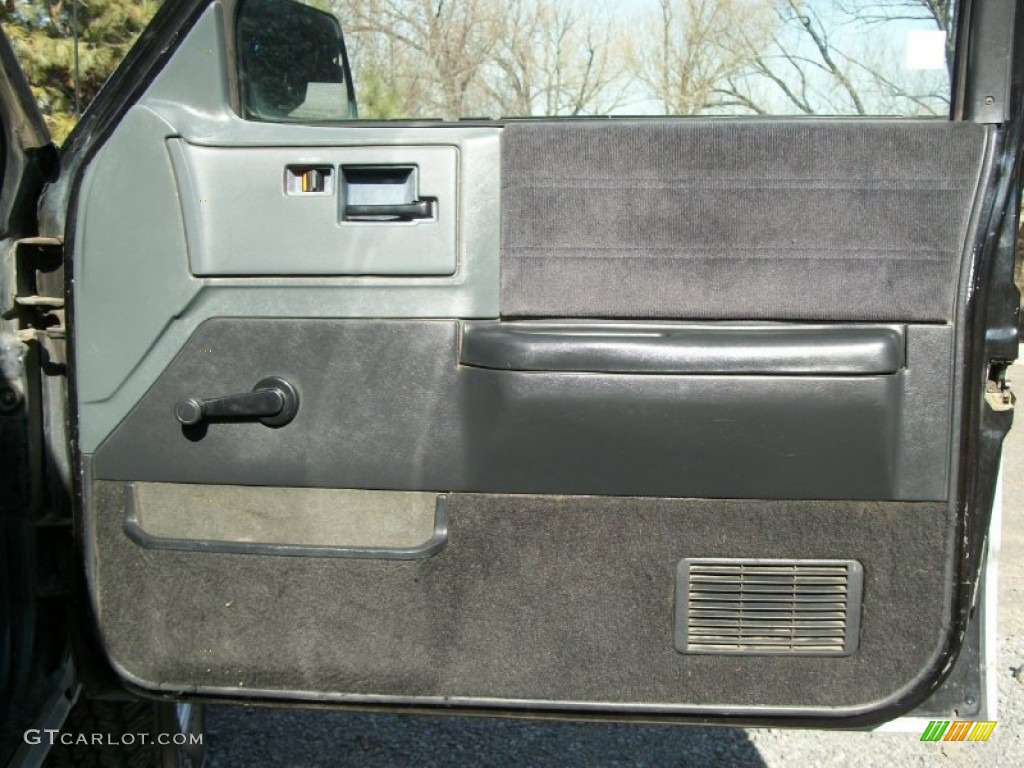 1993 S10 Extended Cab - Black / Gray photo #25