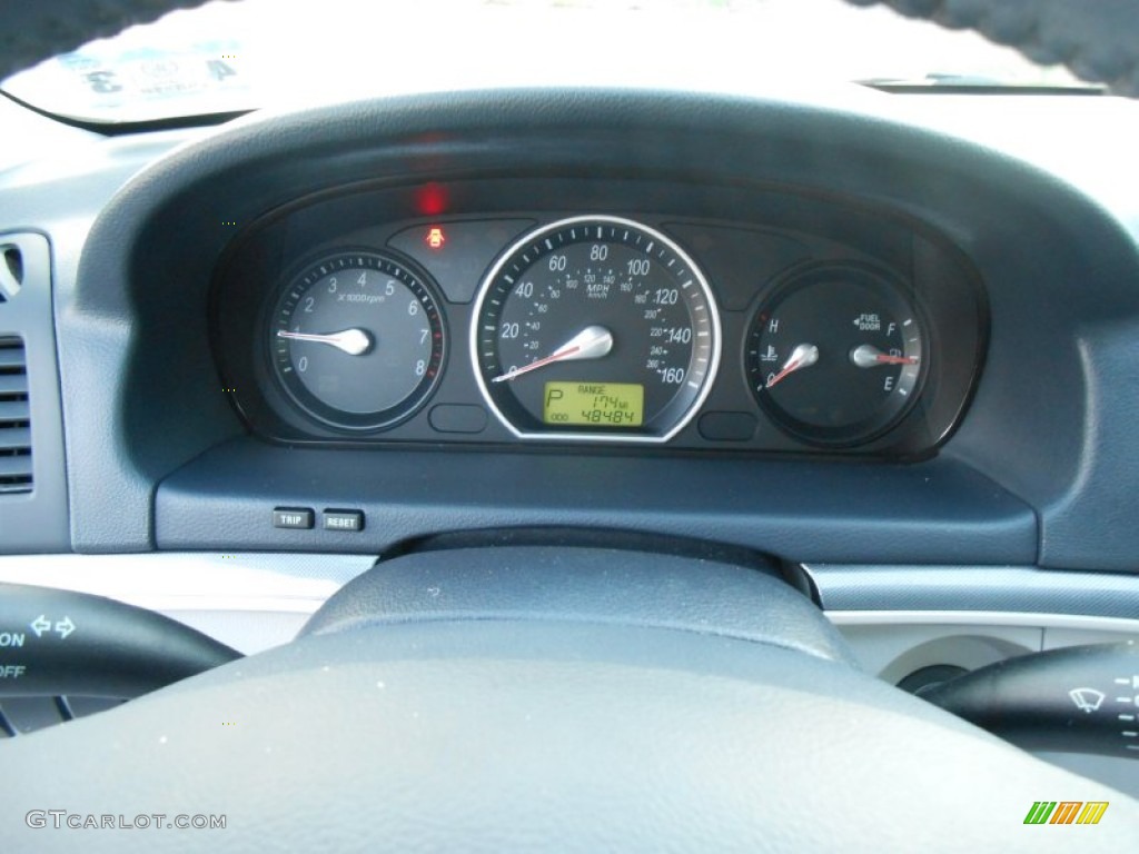 2008 Hyundai Sonata Limited V6 Gauges Photo #77728317