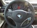 Cream Beige Steering Wheel Photo for 2013 BMW 3 Series #77728865