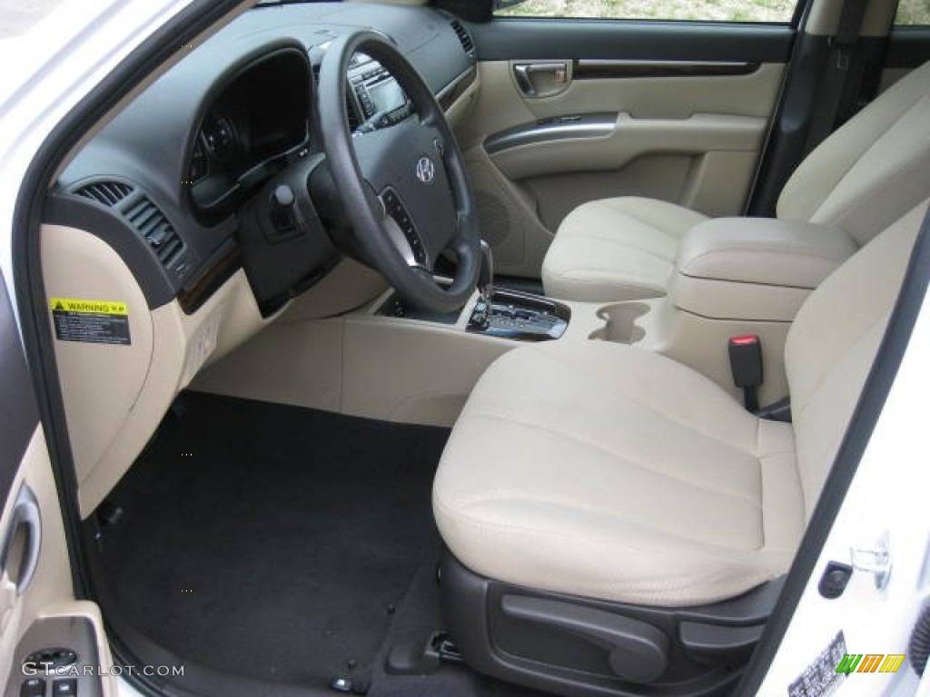 Beige Interior 2011 Hyundai Santa Fe GLS Photo #77728914