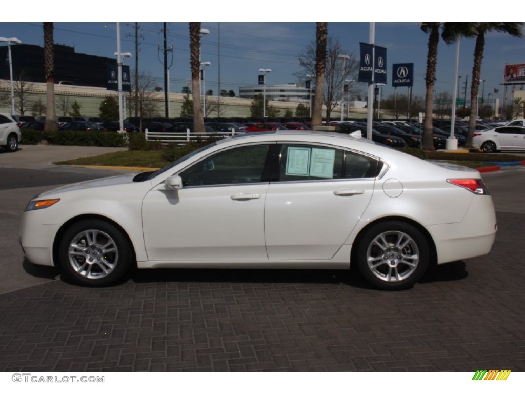 White Diamond Pearl 2010 Acura TL 3.5 Exterior Photo #77728951