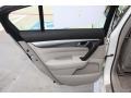 2010 Acura TL Taupe Interior Door Panel Photo