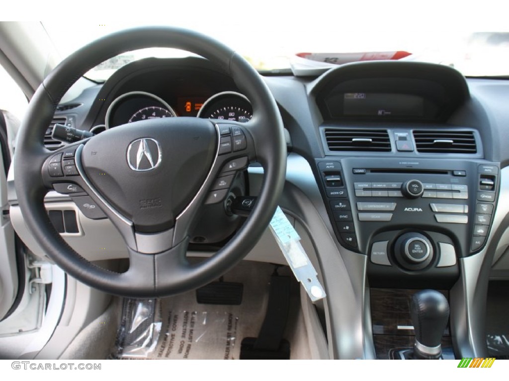 2010 Acura TL 3.5 Taupe Dashboard Photo #77729301