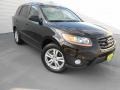 2011 Phantom Black Metallic Hyundai Santa Fe SE  photo #1