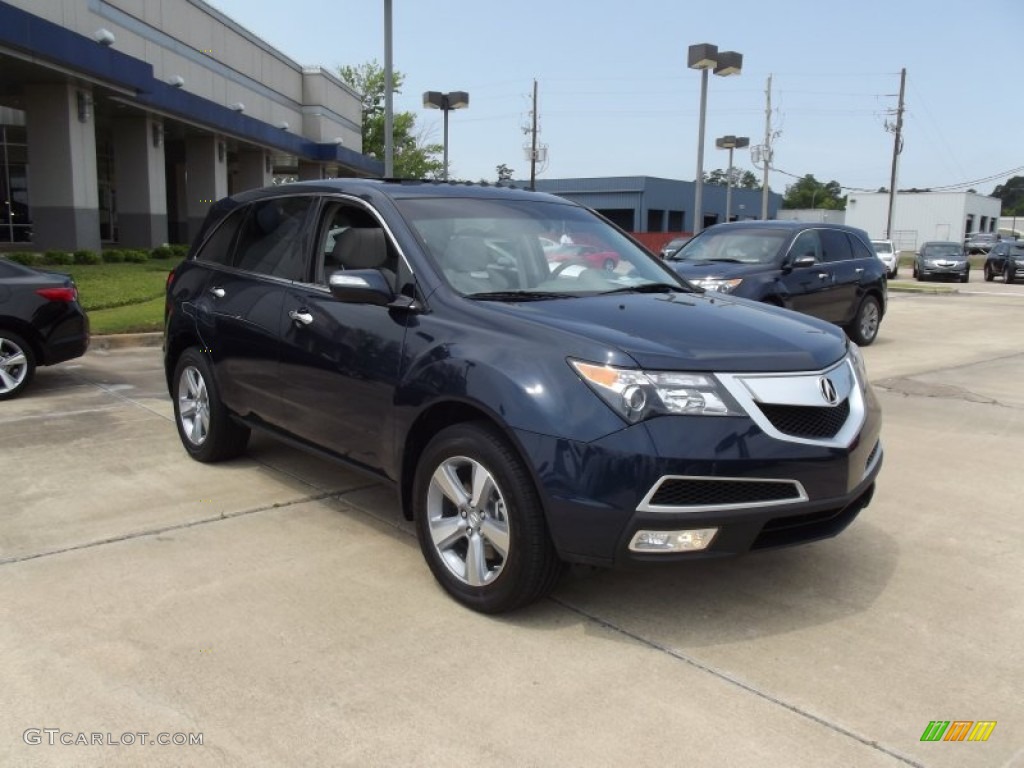 Bali Blue Pearl 2012 Acura MDX SH-AWD Exterior Photo #77729481