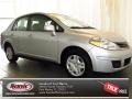Brilliant Silver Metallic 2011 Nissan Versa 1.8 SL Sedan