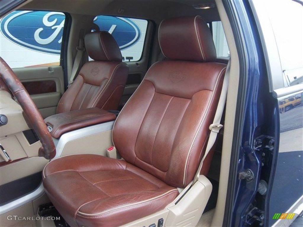 2009 Ford F150 King Ranch SuperCrew 4x4 Front Seat Photo #77730897