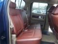 2009 Ford F150 Chaparral Leather/Camel Interior Rear Seat Photo