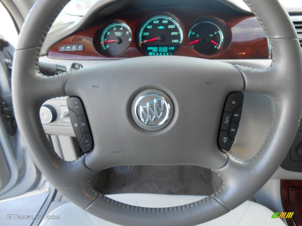 2010 Buick Lucerne CX Titanium Steering Wheel Photo #77731334
