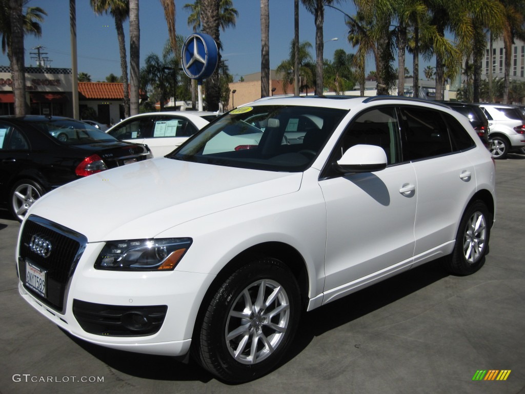 Ibis White 2010 Audi Q5 3.2 quattro Exterior Photo #77731847
