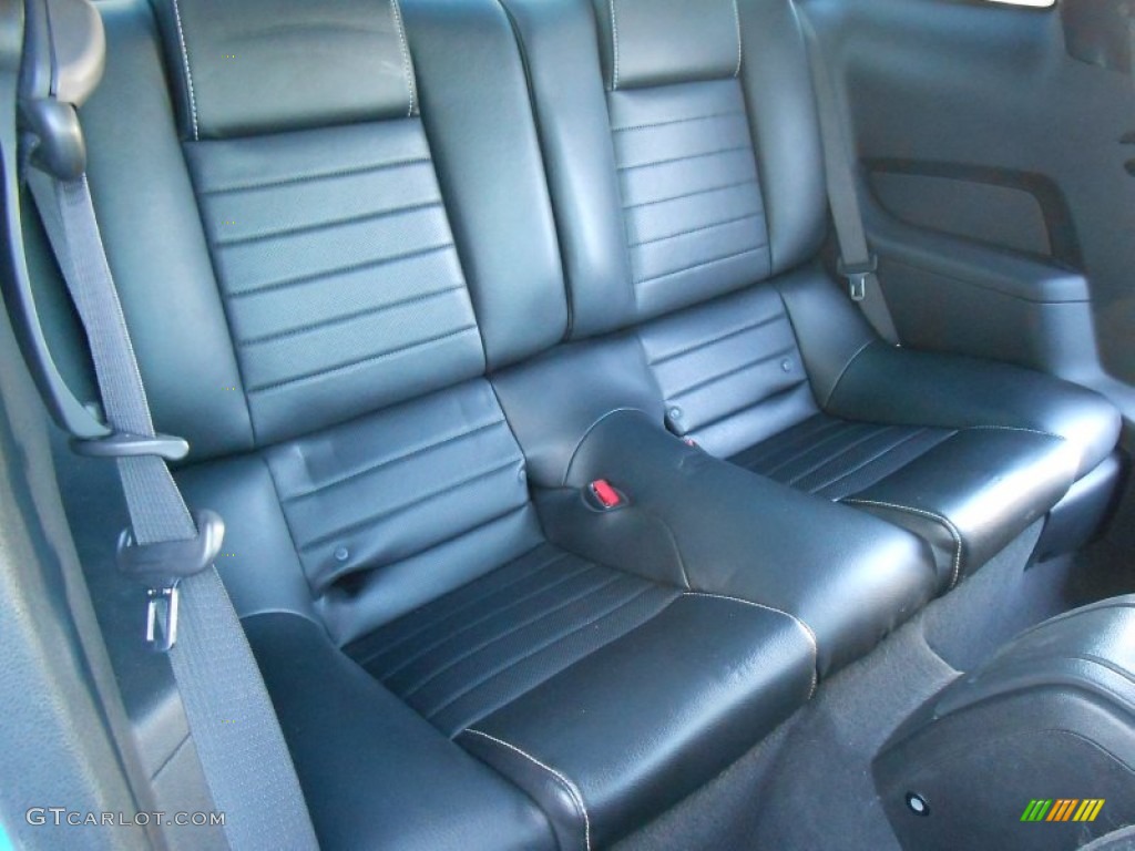 Charcoal Black Interior 2010 Ford Mustang GT Premium Coupe Photo #77731926