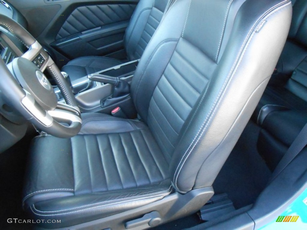 2010 Ford Mustang GT Premium Coupe Front Seat Photo #77732024