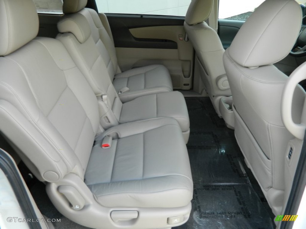 2013 Honda Odyssey EX-L Rear Seat Photo #77732030