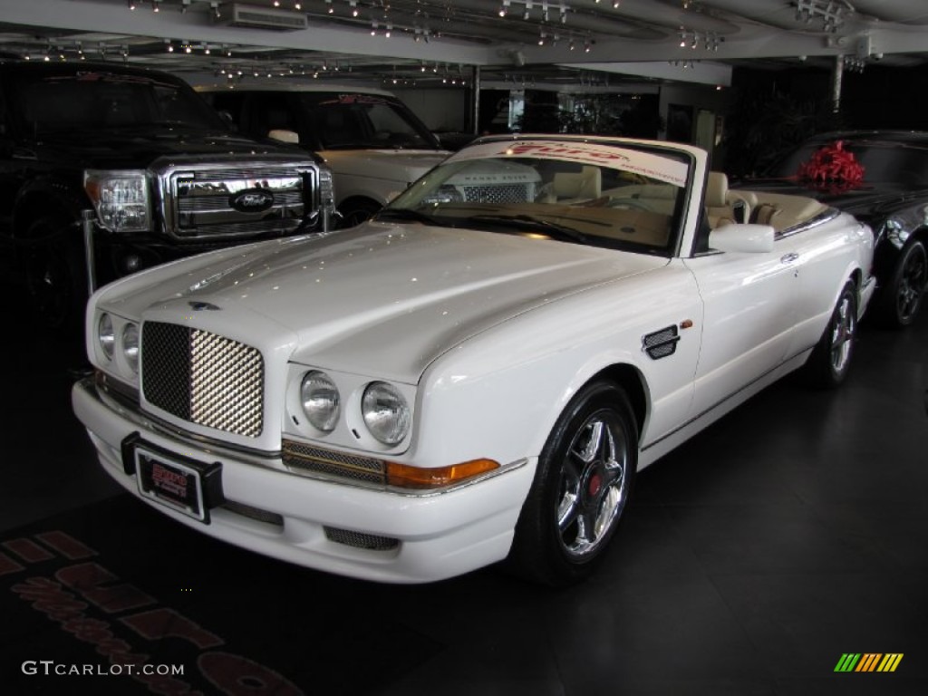 White Bentley Azure