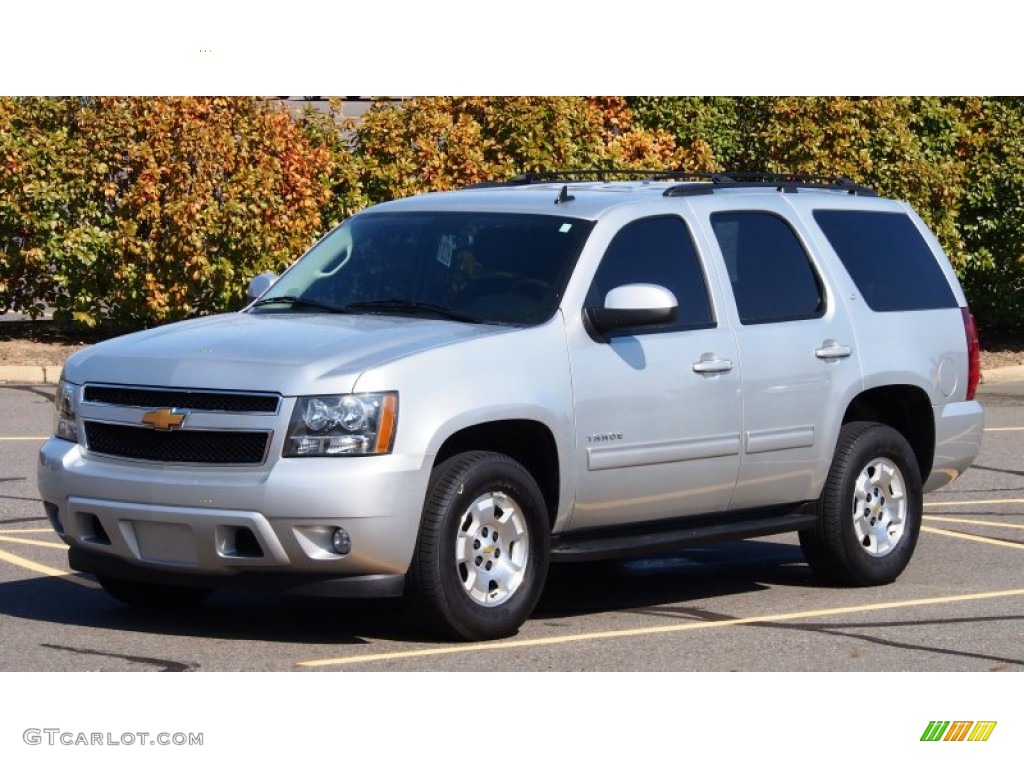 Silver Ice Metallic 2012 Chevrolet Tahoe LT Exterior Photo #77732790