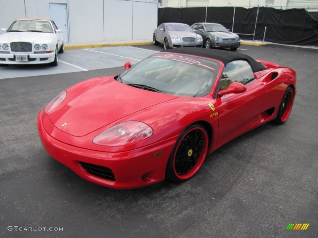 Red 2004 Ferrari 360 Spider F1 Exterior Photo #77733016