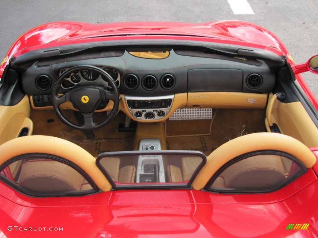 2004 Ferrari 360 Spider F1 Tan Dashboard Photo #77733276