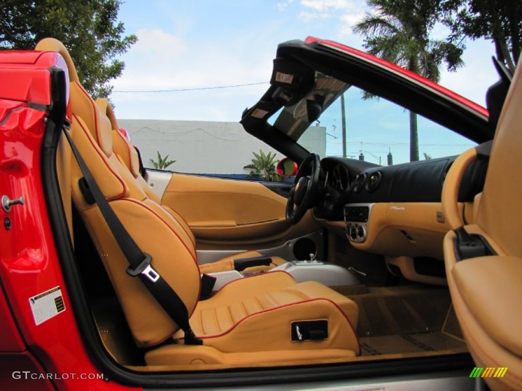2004 360 Spider F1 - Red / Tan photo #21