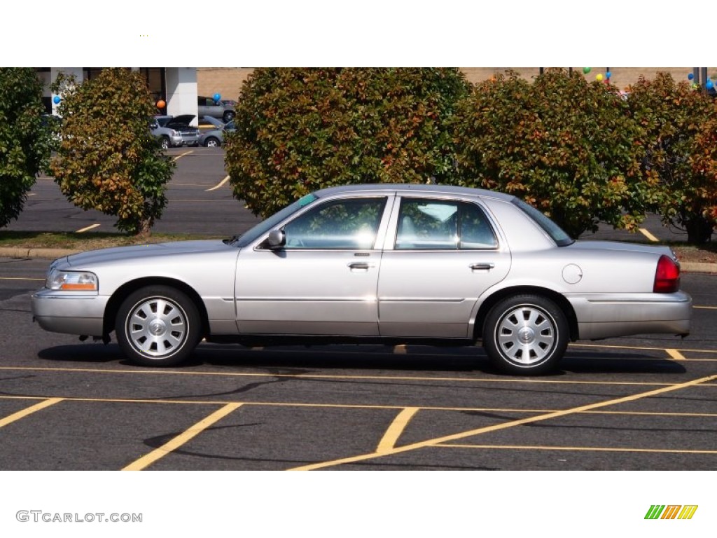 2004 Grand Marquis LS - Silver Birch Metallic / Light Flint photo #3