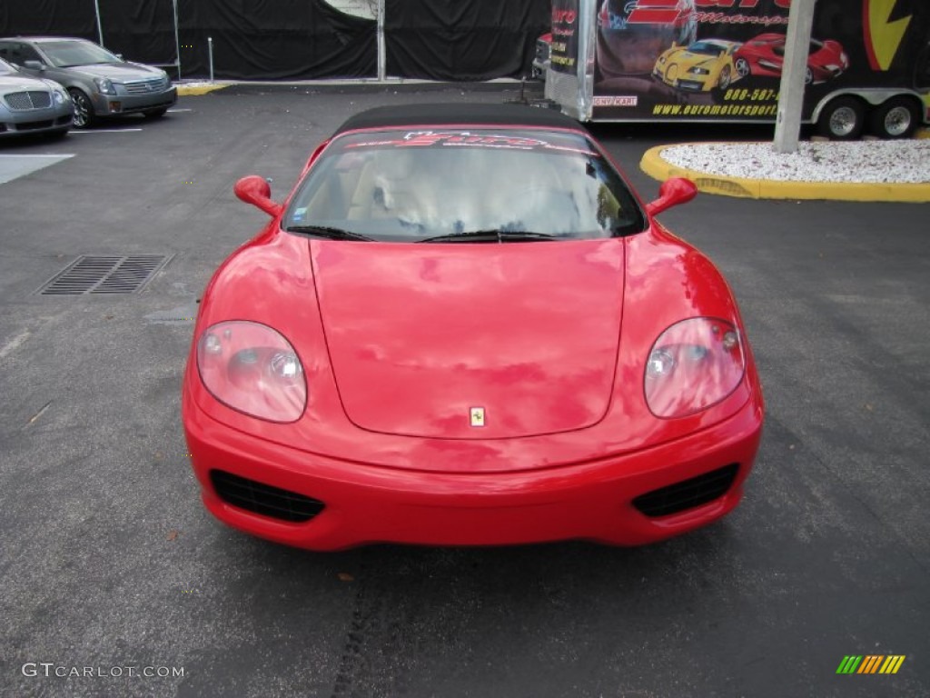 2004 360 Spider F1 - Red / Tan photo #34
