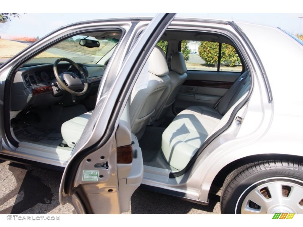 2004 Grand Marquis LS - Silver Birch Metallic / Light Flint photo #15