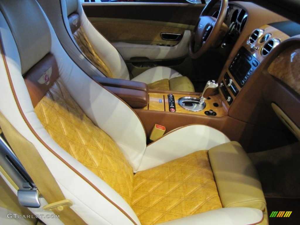 Ochre Interior 2006 Bentley Continental GT Standard Continental GT Model Photo #77734017