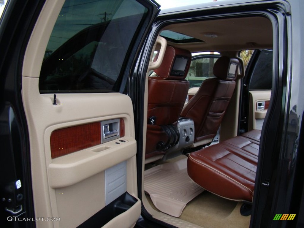2010 F150 King Ranch SuperCrew 4x4 - Tuxedo Black / Chapparal Leather photo #11