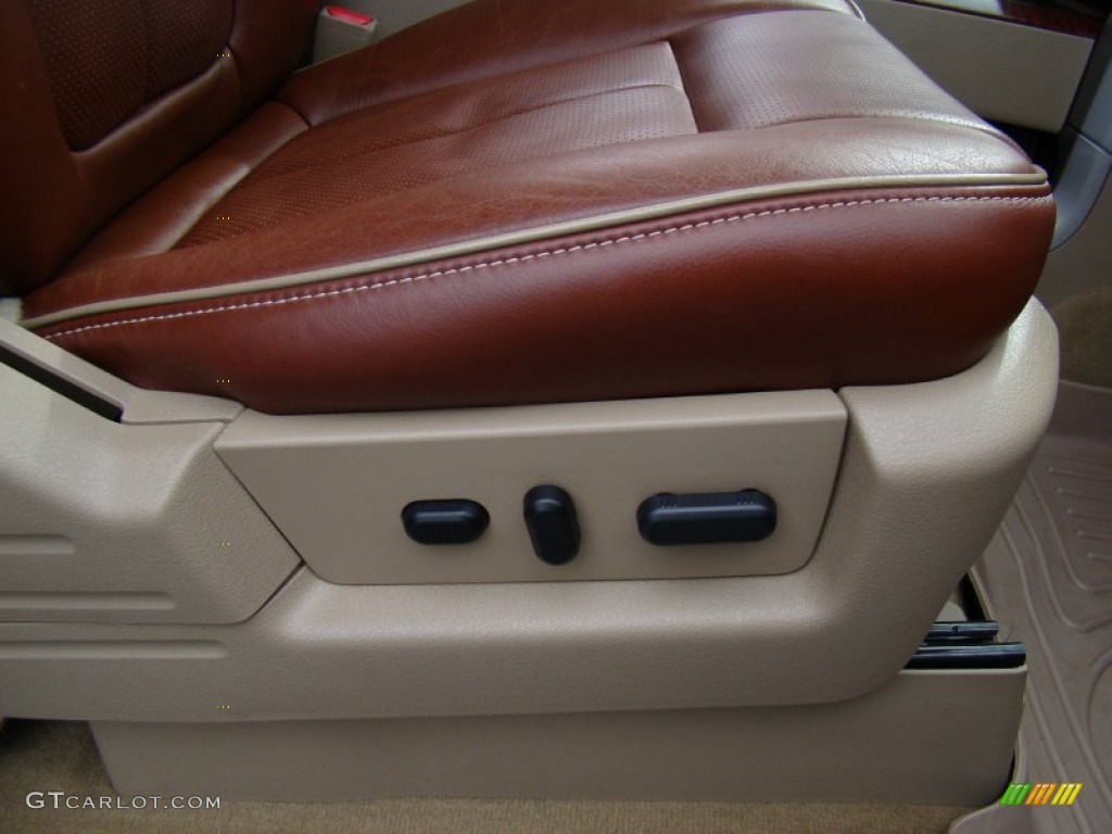 2010 F150 King Ranch SuperCrew 4x4 - Tuxedo Black / Chapparal Leather photo #13