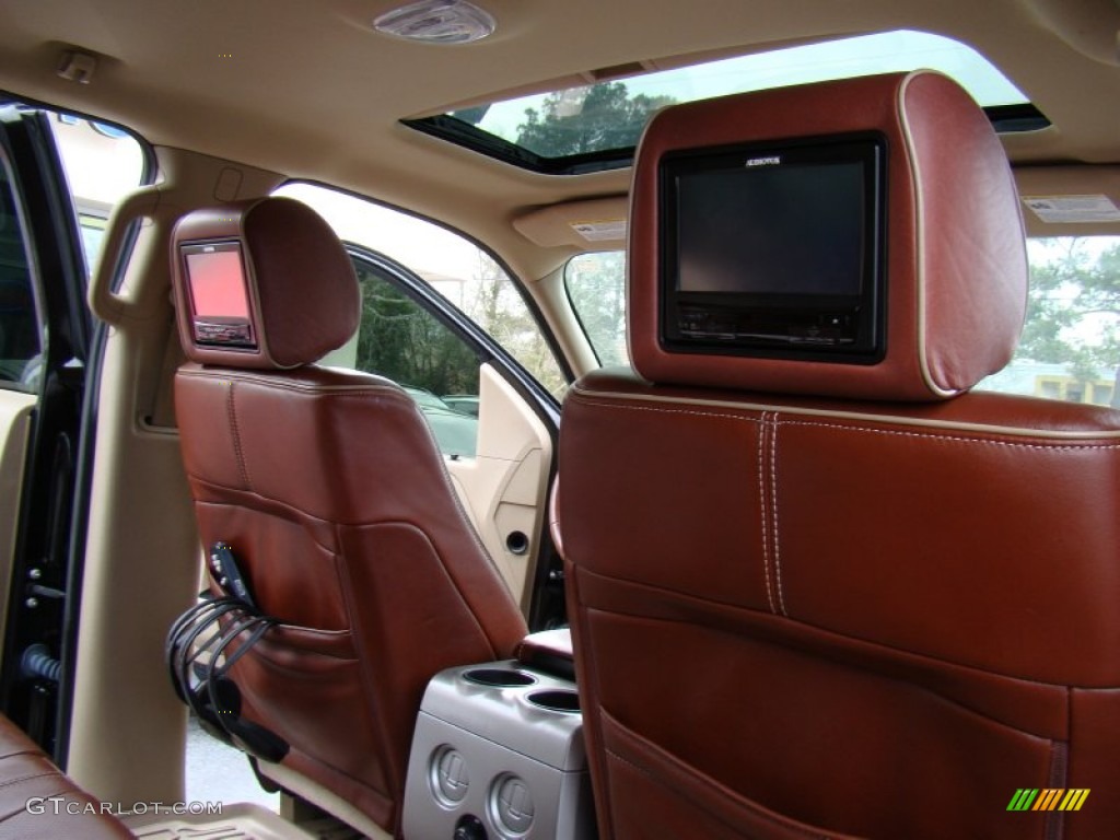 2010 F150 King Ranch SuperCrew 4x4 - Tuxedo Black / Chapparal Leather photo #18