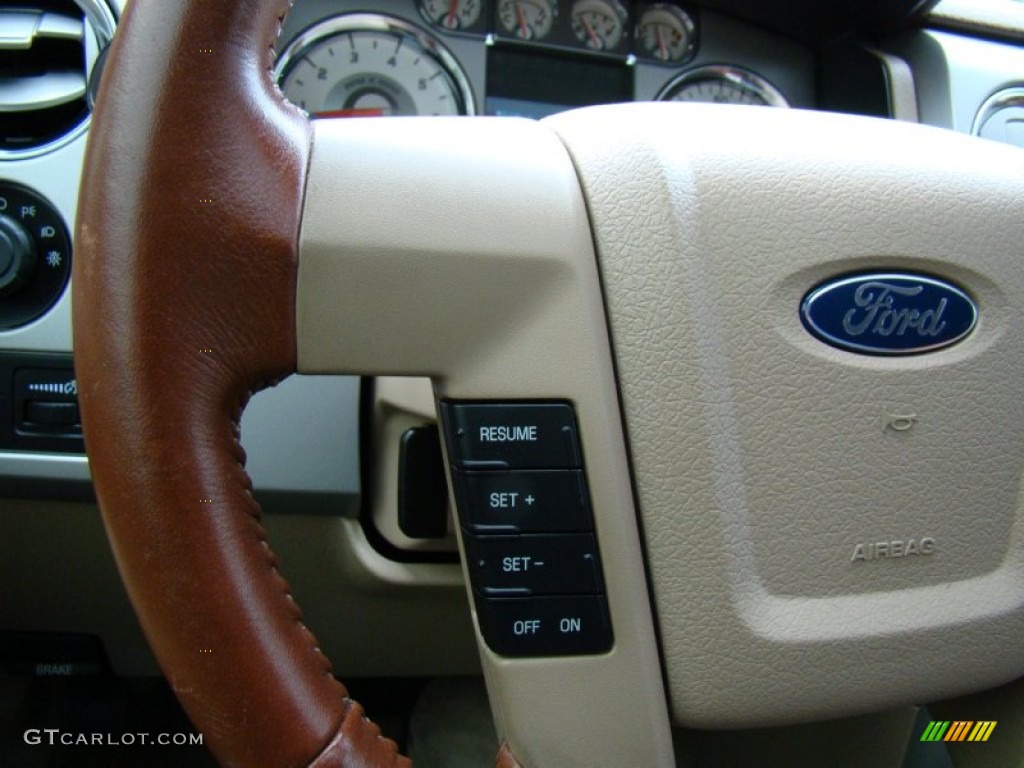 2010 F150 King Ranch SuperCrew 4x4 - Tuxedo Black / Chapparal Leather photo #23