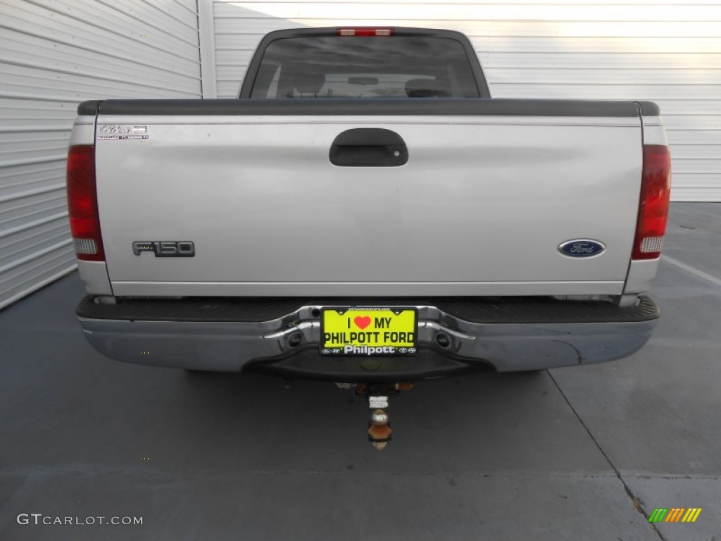 2003 F150 XLT SuperCab - Silver Metallic / Medium Graphite Grey photo #5