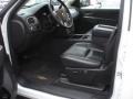  2012 Silverado 2500HD Ebony Interior 