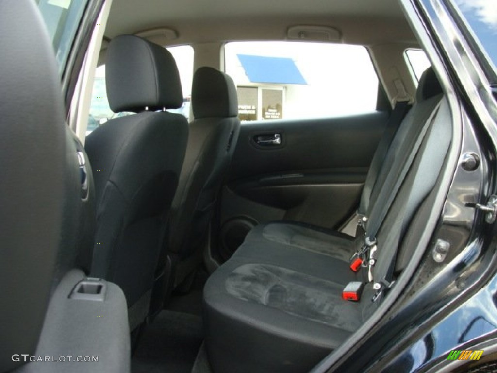 2010 Nissan Rogue S AWD Rear Seat Photo #77735439
