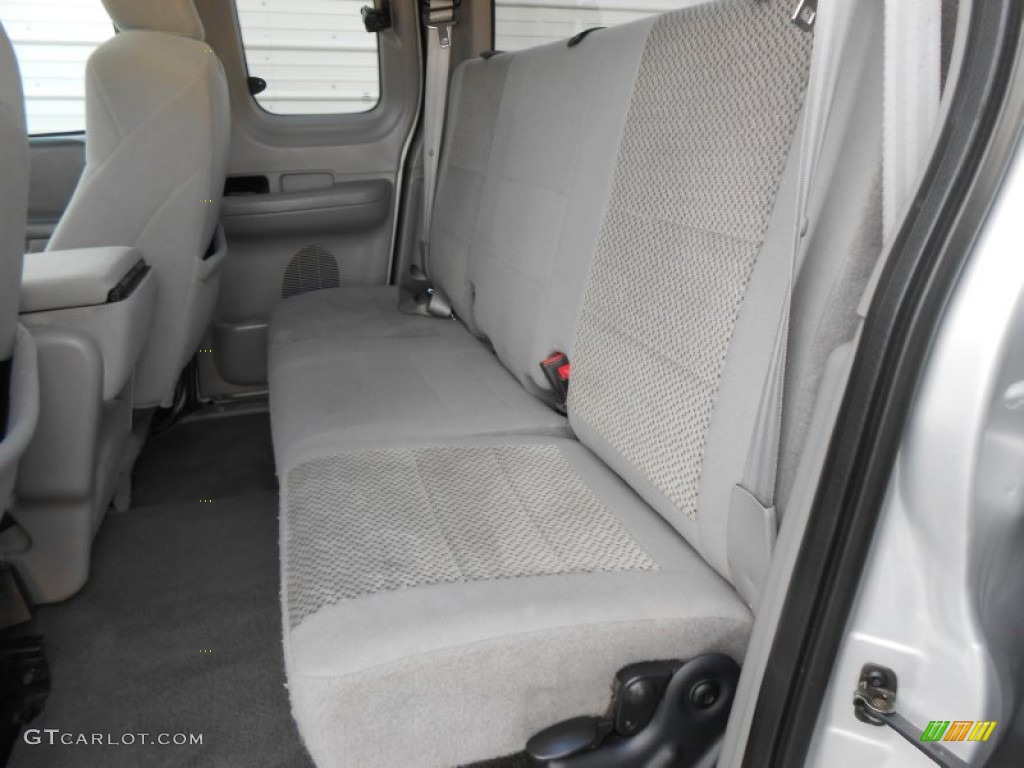 2003 F150 XLT SuperCab - Silver Metallic / Medium Graphite Grey photo #29