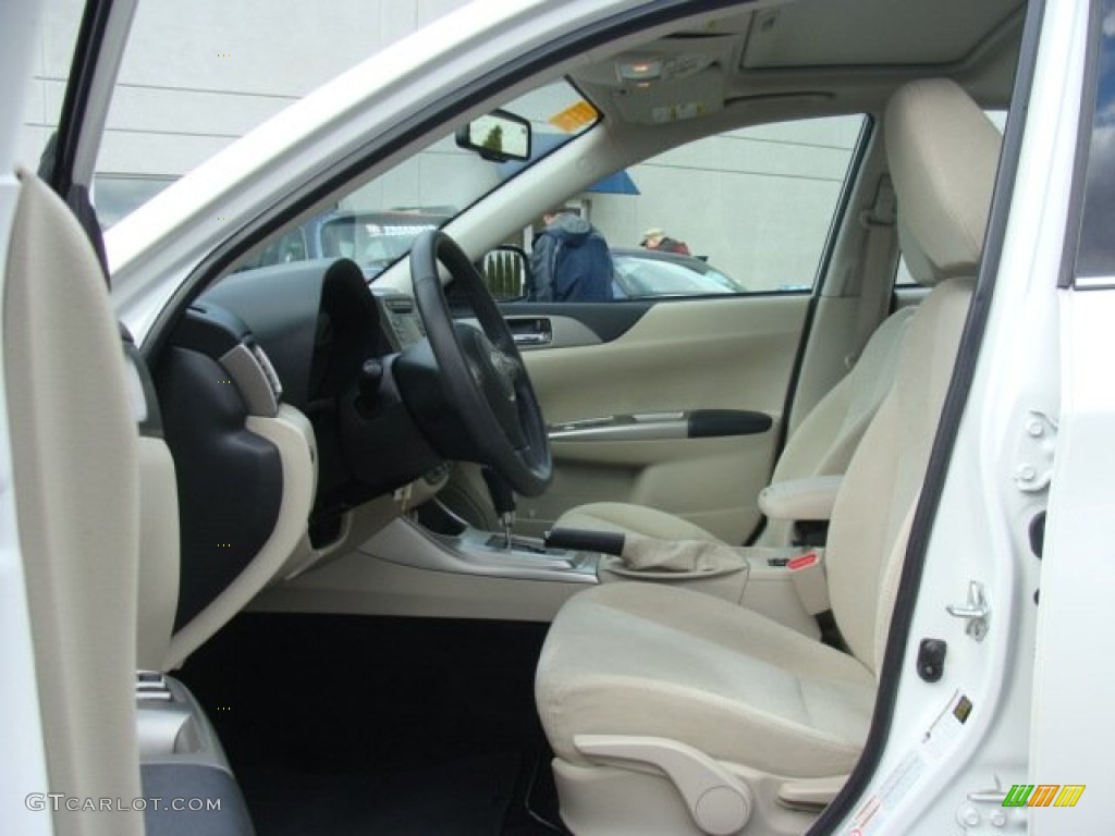 2010 Subaru Impreza 2.5i Premium Sedan Front Seat Photo #77735775