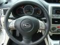 2010 Subaru Impreza Ivory Interior Steering Wheel Photo