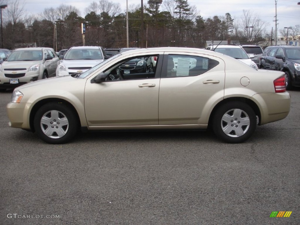 White Gold 2010 Dodge Avenger SXT Exterior Photo #77736441