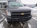 2010 Black Chevrolet Silverado 1500 Regular Cab 4x4  photo #3