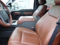 King Ranch Chaparral Leather/Adobe Trim Front Seat Photo for 2013 Ford F350 Super Duty #77736657